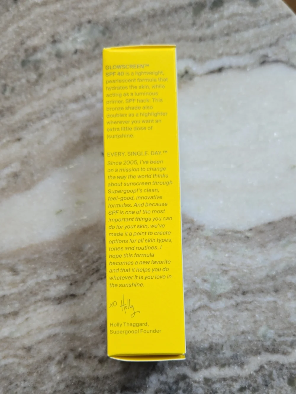Supergoop! Glow Screen Golden Hour SPF 40 Sunscreen